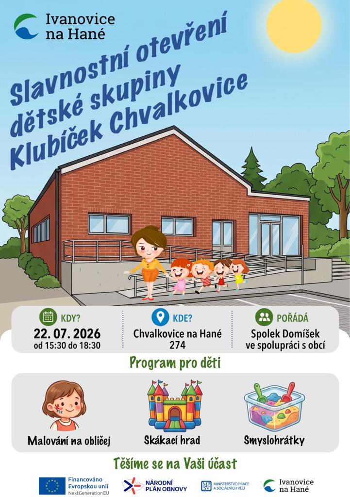 DĚTSKÁ SKUPINA - den otevřených dveří