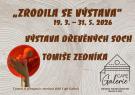 VÝSTAVA DŘEVĚNÝCH SOCH Tomiše Zedníka 1